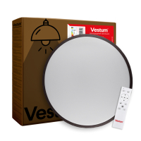 Світильник Vestum RING матовий 60W 395*60мм 3000К-6500К з ДК бронзовий (VS-91054)