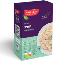 Крупа Жменька Ячна в пакетиках для варки 4х75 г (4820038701320)