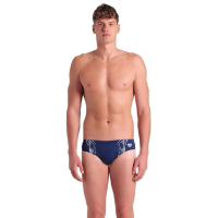 Плавки Arena Poseidonia Swim Briefs 007338-701 темно-синій, білий 85 (3468337382287)