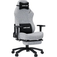 Крісло ігрове Anda Seat Fabric Luna Pro Size L Gray (AD18T-44-G-F)