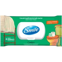 Туалетний папір Smile Classic Comfort Вологий 40 шт. (4823071668803)