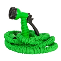 Шланг для поливу Voltronic 2,5-7,5м/25ft + розпилювач, насадка на кран, Blue/Green, Box (Garden hose 2.5-7.5)