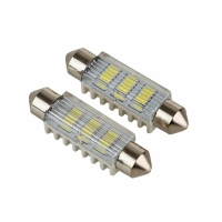 Автолампа PULSO LED SV8.5/T11x41mm/6 SMD-5730/9-18v/100Lm (LP-64041)