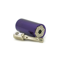 Торцева головка Voltronic універсальна для шуруповерта 7-19 mm (25*52) 3/4 Violet (YT-UnScTVL)
