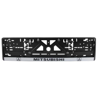 Рамка номерного знака CarLife Mitsubishi (NH19)
