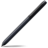 Ручка кулькова Faber-Castell поворотна серії AVORI Cosmic Flow, колір корпусу чорний, синя ХВ (1,0 мм) (33067)