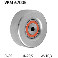 Ролик натягувача ременя SKF VKM 67005