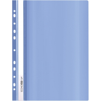 Папка-швидкозшивач Economix А4 Light з перфорації, синя (E38504-02)