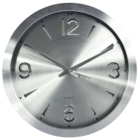 Настінний годинник Technoline Metal Silver (DAS301800)