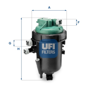 Фільтр паливний UFI 55.178.00