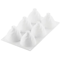 Форма для випікання Silikomart Chantilly d 73 h 65 мм (6x120 мл) (CHANTILLY 120)