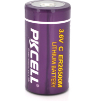 Батарейка ER26500M (size C), 3.6V 6500mah, Lithium, OEM PkCell (ER26500M)