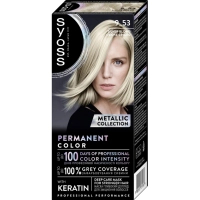 Фарба для волосся Syoss BL Permanent Coloration 9-53 - Сяюче срібло (9000101731767)