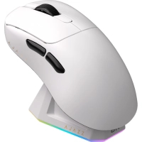 Мишка Ajazz AJ179PRO Wireless/Bluetooth/USB Charging Dock White (AJ179-PRO-W)