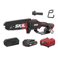 Ланцюгова пила Skil SKIL 0512 AA Li-Ion 20V, акумуляторна безщіткова, Li-Ion 2Ah (GS1E0512AA)