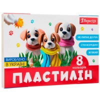 Пластилін 1 вересня Classic 8 кольорів 160 г (540659)