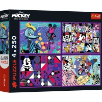 Пазл Trefl Inside Mickey&friends Серія пригод Міккі 4х 250 елементів (5900511133080)