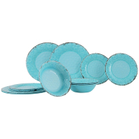 Набір для пікніка Gimex Tableware Stone 12 Pieces 4 Person Opal (6917103) (DAS303932)