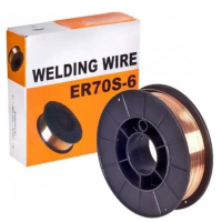 Зварювальний дріт Alloid мідний/полірований, 0.8мм, 3.8кг, Welding Wire (ER70S-6)