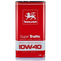 Моторна олива Wolver Super Traffic 10W-40 5л (4260360942501)