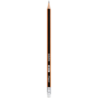 Олівець графітний Maped BLACK PEPS, 2B, з ластиком (MP.851722)