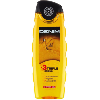 Гель для душу Denim Gold потрійний догляд 400 мл (8008970038810)