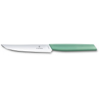 Кухонний ніж Victorinox Swiss Modern Steak 12 см Мятний (6.9006.1241)