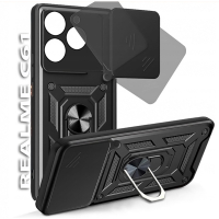 Чохол до мобільного телефона BeCover Military Realme C61 Black (712177)