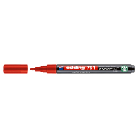 Маркер Edding Paint e-791 1-2 мм круглий червоний (e-791/02n)