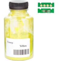 Тонер HP CLJ 150/178/179 chip 25г Yellow АНК (50000247)