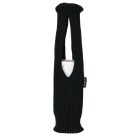 Чохол до мобільного телефона BeCover Knit Pocket universal Black (715158)