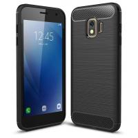 Чохол до мобільного телефона Laudtec для Samsung Galaxy J2 Core Carbon Fiber (Black) (LT-J2C)