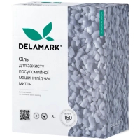 Сіль для посудомийних машин DeLaMark 3 кг (4820152332257)