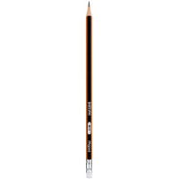 Олівець графітний Maped BLACK PEPS, B, з ластиком (MP.851724)