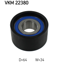 Ролик натягувача ременя SKF VKM 22380