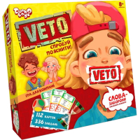 Настільна гра Danko Toys Вето (Veto), українська (VETO-01-01U)