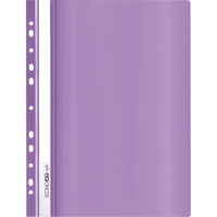 Папка-швидкозшивач Economix А4 Light з перфорації, фіолетова (E38504-12)