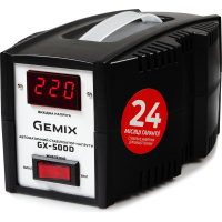 Стабілізатор напруги Gemix GX-500D