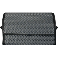 Сумка-органайзер EVAtech M-PRO 32x50x30 см. Сота сіра з чорним кантом (BS13642OM3SGB)