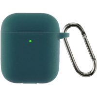 Чохол для навушників Armorstandart Ultrathin Silicone Case With Hook для Apple AirPods 2 Atrovirens (ARM59678)