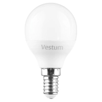 Лампочка Vestum G45 6W 4100K 220V E14 (1-VS-1203)