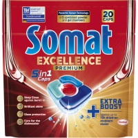 Таблетки для посудомийних машин Somat Excellence 5-в-1 20 шт. (9000101808384)