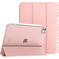 Чохол до планшета BeCover Tri Fold Hard Apple iPad Pro 11" M4 2024 Pink (711728)