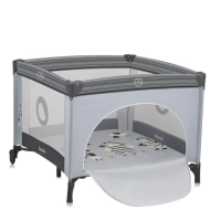 Дитячий манеж Lionelo Bonnie Grey Stone (LO-BONNIE GREY STONE)