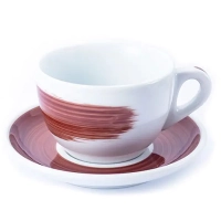 Чашка Ancap cappuccino large 260 мл, серія Verona Millecolori Brown (35130)