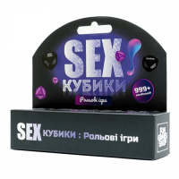 Настільна гра 18+ Fun Games Shop SEXКубики: Рольові ігри (укр.) (FGS52)