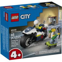 Конструктор LEGO City Переслідування на поліцейському мотоциклі (60455)