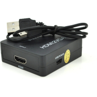 Перехідник HDMI F to VGA F 720P/1080P black Voltronic (YT-CM-HDMI/VGA-B)