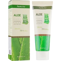 Пінка для вмивання FarmStay Pure Cleansing Foam Aloe 180 мл (8809317289465)