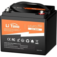 Батарея LiFePo4 Litime 12.8V-50Ah 640Wh (L12V50-BASIC-4-A38)